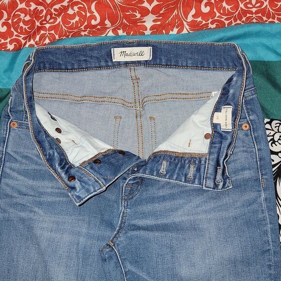 Madewell Light Blue Cropped Jeans - Picture 7 of 13